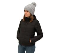 ER Direct Women’s Cashmere Blend Cable Knit Beanie with Faux Fur Pom - Warm Winter Hat, Soft Stretchy Pompom Cap, One Size