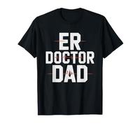 Er Doctor Dad Saving Lives Day Coaching Little League T-Shirt