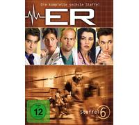 ER-EMERGENCY ROOM: STAFFEL 6 - ANTHONY EDWARDS,NOAH WYLE,6 DVD NEW