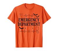 ER Halloween Emergency Department Medical Design Bats T-Shirt