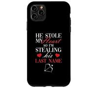 Er hat mein Herz gestohlen So stehle ich seinen Surname | Ehemann Case for iPhone 11 Pro Max
