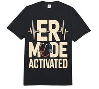 ER Mode Activated Emergency Doctor Nurse Comfort Colors Adult Heavyweight T-Shirt
