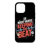 ER Night Shift Nurse Keeping The Beat Emergency RN Case for iPhone 12 Pro Max