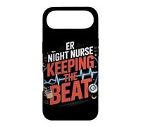 ER Night Shift Nurse Keeping The Beat Emergency RN Case for iPhone Air