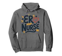 ER Nurse, Certified Emergency Medical Registered Nursing Pullover Hoodie