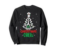 ER Nurse Christmas Crew Nurse Stethoscope Xmas Tree Nursing Sweatshirt