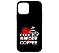 ER Nurse Code 99 Before Coffee Medical Humor Case for iPhone 12 mini