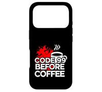 ER Nurse Code 99 Before Coffee Medical Humor Case for iPhone 17 Pro