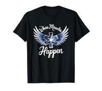 ER Nurse Emergency Department Where Miracles Happen T-Shirt