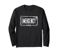 ER Nurse Emergency Nurse Nursing Life for Women Men Nurses Long Sleeve T-Shirt