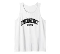 ER Nurse Emergency Nurse Nursing Life for Women Men Nurses Tank Top