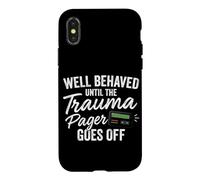 ER Nurse Funny Emergency Room Nursing Practitioner Case for iPhone X/XS