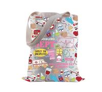 ER Nurse Gift Just Another Day In Triage Tote Bag Emergency Department Nurse Shopping Bag Nurse Week Gift, Emergency Dept