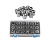 ER Spring Collet Set Suit Chuck 0.015mm 0.008mm for Tool Handle Engraving Machine Lathe Tool ER11 ER16 ER20 ER25 ER32 ER40(AA (0.008mm),ER20 (15pcs))