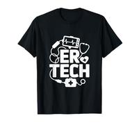 ER Tech Emergency Room Technician Heartbeat T-Shirt