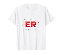 ER: Where The Real Drama is - Medical Humor T-Shirt, Men, White, M