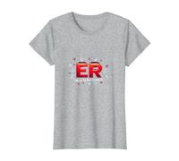 ER: Where The Real Drama is - Medical Humor T-Shirt, Women, Heather Grey, S