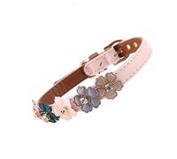 Er with Dog Collar - Soft PU Leather for Cats & Sm Dogs (#1) (#2)