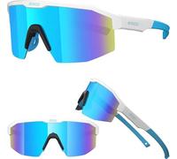 ER00 Eazyrun Polarised Small Sports Sunglasses for Youth Women Men, Cricket Tennis Pickleball Cycling Running MTB Hiking Fishing F24