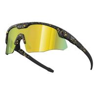 ER00 S598 Wrap Around Medium Sports Sunglasses for Youth Women Men, Running Cycling Hiking outdoors ANSI Z87.1 Safety