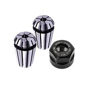 ER11 1/8'' Spring Collet Nut Set - AAA Level High Precision ER11-1/8 Inch Collet Chuck ER11 Clamping Nut for CNC Engraving Mechine/Lathe Milling Tool