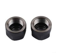 ER11 A-Type Collet Clamping Nut, 4-Pack, M14x0.75mm Thread, for CNC Milling Chuck Holder and Lathe, Made of 40CR Steel