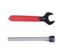 ER11 Collet Chuck 40Cr Straight Shank CNC Milling Accessories for High Accuracy Machine Tool Processing (Mingzhenpkgfm9udz-11)