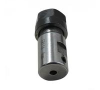 ER11 Collet Chuck for Motor Shaft Extension Rod, 1PC Steel Spindle Adapter for Lathe Tools with ER11-3mm/1/8/4mm/5mm/6mm/1/4/8mm/10mm Options, Silv(ER11-4MM)