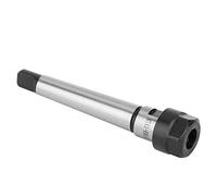 ER11 Collet Chuck Holder with Carbon Steel Construction, Ground Long Shank for Deep Machining (MTA1-ER11)