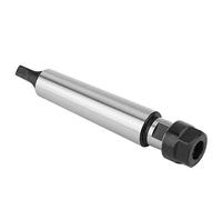ER11 Collet Chuck Holder with Carbon Steel Construction, Ground Long Shank for Deep Machining (MTA2-ER11)