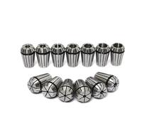 ER11 Collet Chuck Set 7pcs 13pcs 15pcs ER11 1mm-7mm Spring Collet for Machining Center Engraving Machine Lathe Mill Tool(7PCS)