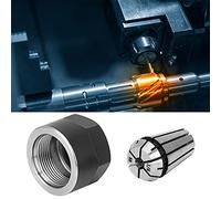 Er11 Collet, CNC Machine Accessories Er11 Chuck Collets Clamping Nuts Lathe Parts Spring Set for CNC Milling Engraving Machine (3.175mm Chuck)