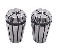 Er11 Collet Set, 2pcs 1/8 inch Router Collet Chuck for CNC Engraving Machine & Milling Lathe Tool