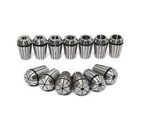 ER11 ER16 ER20 1/4MM 6.35MM 1/8MM 3.175MM 0.008Spring Collet High Precision Collet Set for CNC Engraving Machine Lathe Mill Tool (Color : 0.015, Size : ER16-1.5MM)