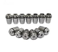 ER11 ER16 ER20 1/4MM 6.35MM 1/8MM 3.175MM 0.008Spring Collet High Precision Collet Set for CNC Engraving Machine Lathe Tool (Color : 0.015, Size : ER16-6MM)