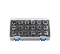 ER11 ER16 ER20 ER25 ER32 ER40 Collet Chuck Spring Collet Chuck Set Suit A AA Grade for Milling Tool Handle ER Collet Chuck(AA (0.008mm),ER40-(24pcs))