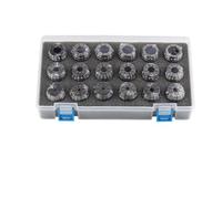 ER11 ER16 ER20 ER25 ER32 ER40 ER Spring Collet Chuck 0.015/0.008mm for Milling Tool Handle Engraving Machine Lathe(AA (0.008),ER16-10PCS)