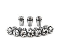 ER11 Spring Collet Chuck Set 1-7mm 8mm 1/4mm 1/8mm 0.005 for Machining Center Engraving Lathe Mill Tool(0.005 AA,7PCS)