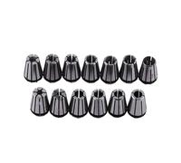 ER11 Spring Collet Set, 15pcs, CNC Milling Engraving Tool, 65Mn Spring Steel, Organized Packaging
