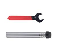 ER11 Spring Spacer Sleeve/Shaft Extender for CNC Key and Milling Key Tool Recto Last Las High Axis with High Adequate Precision to Process with Precision Machine (C16-ER11A-100L)