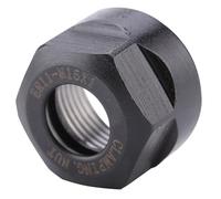 ER11 Type Collet Clamping Nut, CNC Router Chuck Holder for Drill Bit and Boring Cutter, High - Strength 42CrMo Steel, Black Anodized, for ER11 Collet Systems and Tool (M15*1 ER11A)