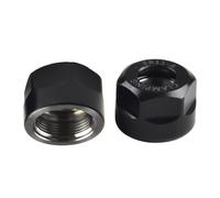 ER11A Clamping Nut for ER Collet Milling CNC Chuck Holder Lathe, 2 Pack, M14x0.75mm, Runout Tolerance 0.015mm, Grade 40CR Steel