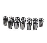 ER16 Chuck Spring Set, CNC Milling Machine Chuck Accessories, High - Speed Steel 12 - Piece Precision Spring Chuck Kit for Engraving Machines, Compatible with ER16 Collet