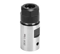 ER16 Collet Chuck Tool Holder, C20 ER16 14MM Steel Motor Shaft Clamping Bar, 1 to 10mm Clamping Range for CNC Milling Lathe Drilling Boring Machines