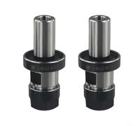 ER16 Collet Chuck Tool Holder Set of 2, 34 Straight Shank with 1 38 Gage Length for Efficient Machining