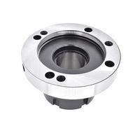 ER16 ER25 ER32 ER40 ER50 100mm 80mm Mini Spindle Flange Four Axis Cartridge Collet Fixture for CNC Accessories(ER32-D80 (3Hole))
