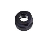 ER20 A/M Type Collet Clamping Nut - High Hardness Metal Nut for Router Bit Holder, Durable and Precision Tool - 1pc(Black)