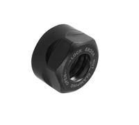ER20 Metal Chuck Collet Nut - 1 Inch Black Clamping Nut for Engraving Machines - High Hardness & Abrasion Resistant
