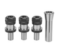 ER20 Milling Cutter Collet with Spring Collet Extension Bar, High Strength, Versatility, Multifunctionality, for Engraving Machine, Cutting Machine