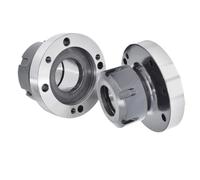 ER25 125mm 80mm 100mm Flange Four-axis Collet Chuck, Suitable for C-NC milling Machine and Lathe Tools 1pcs(ER25-D80(3孔))